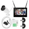 10in 1.3MP HD Wireless WIFI Baby Monitor 1 Camera Smart DVR Home Security System