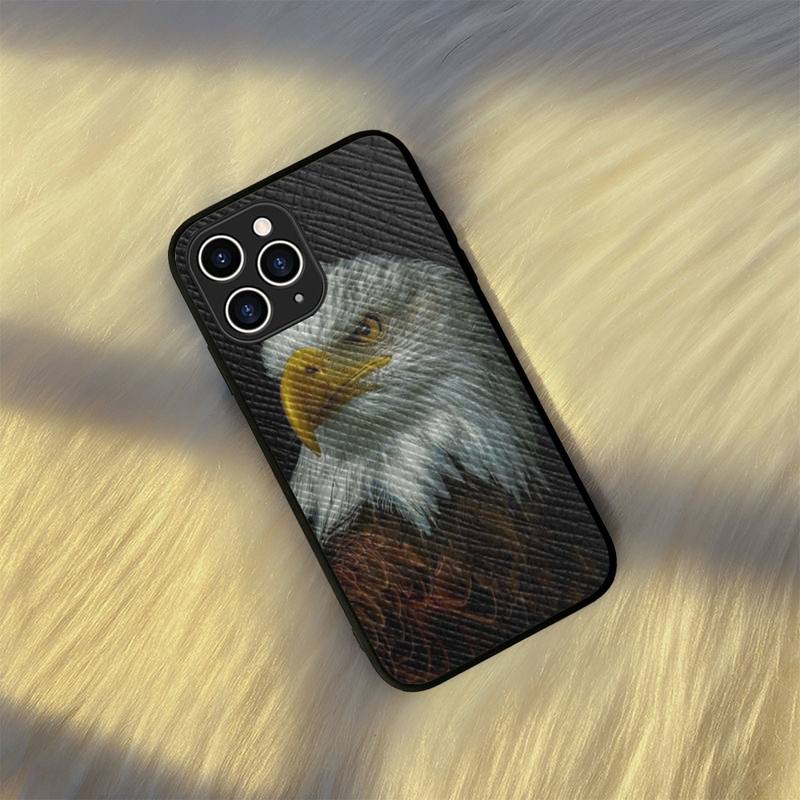 Чехол для телефона King Of Birds Eagle, жесткий кожаный чехол для iPhone 11 12 13 Mini Pro Max 8 7 Plus SE 2020 X XR XS Coque