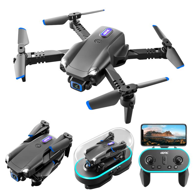 New Mini Drone V20 6K HD Camera RC Helicopter Quadrocopter One-Key Return FPV Follow Me Foldable Quadcopter Boy's Toys Gift