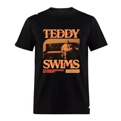 Футболка Teddy Swims I’ve Tried Everything But Therapy Tour Все размеры S-4XL Унисекс