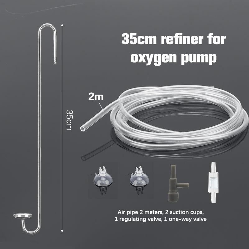 Диффузор CO2 Зеркальный Нержавеющая сталь 304 Редукционный электромагнитный клапан Рефайнер Для роста водных растений Аквариумный рефайнер CO2