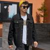 Men's Large Size Denim Jackets Men's Fashion Loose Jackets