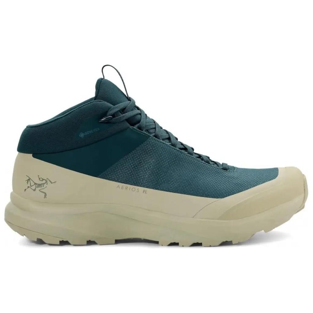 Arcteryx Aerios Mid GTX Round Toe Shock Absorbing Durable Low-Top Hiking Shoes Unisex hiking shoes Light-Blue L08342800