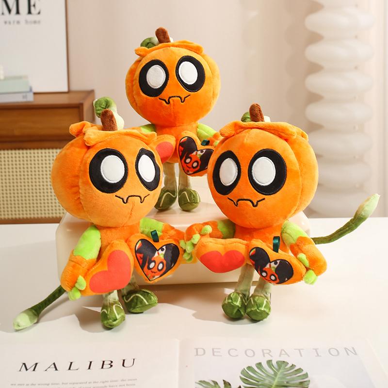 Fun Dandy World Plush Toys Game Pumpkin Strawberry Beautiful Faery Stuffed Doll Halloween Holiday Gifts Toys for Room Decor