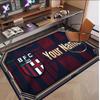 Personalized Crystal Velvet Carpet Bologna FC Pattern Non Slip Floor Rug