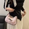 Summer Beautiful Casual Bow Sweet Shoulder Armpit Bag Lightweight Hand Bag Women