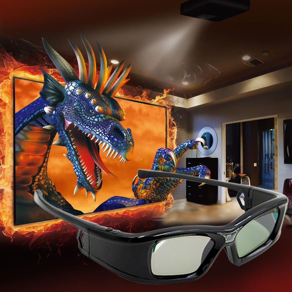 GL410 3D-очки для проектора Full HD Active DLP Link для Optama Acer BenQ ViewSonic Sharp Dell