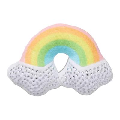 Декоративный радужный дизайн Аксессуары для обуви из синтетического волокна Унисекс Многоцветный