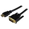 Câble adaptateur HDMI vers DVI-D M/M 1,5 m - STARTECH - HDDVIMM150CM - Plaqué or - Blindé