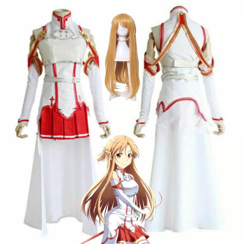 Изысканный костюм для косплея Sword Art Online Sao Alicization Асуна Юки для энтузиастов