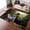 Hot Anime SAO Sword Art Online Modern House Living Room Floor Matte Bedroom Carpet Poster Mat Pattern Decorative Square Rug Gift