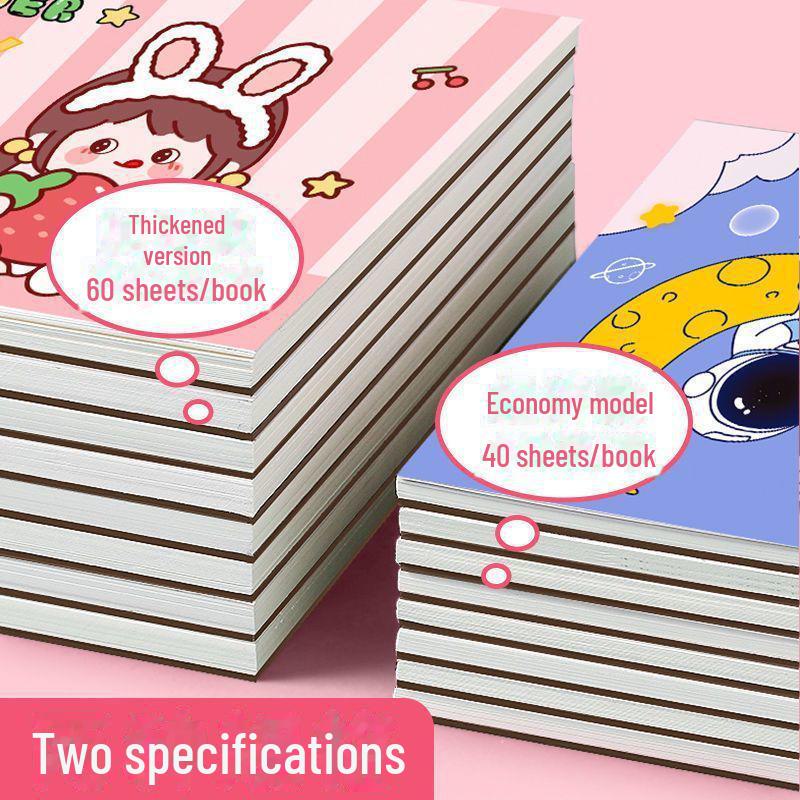 Специальная детская книга для рисования: Плотная белая бумага для маркеров