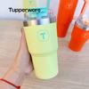 Термокружка Tupperware большая с крышкой и трубочкой