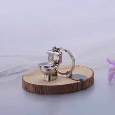 Брелок в форме унитаза, брелок-подвеска в виде унитаза