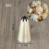 20 Styles Stainless Steel Medium Cream Icing Piping Nozzles Cake Cookie Pastry Tips DIY Decorating Tools Kitchen Utensils