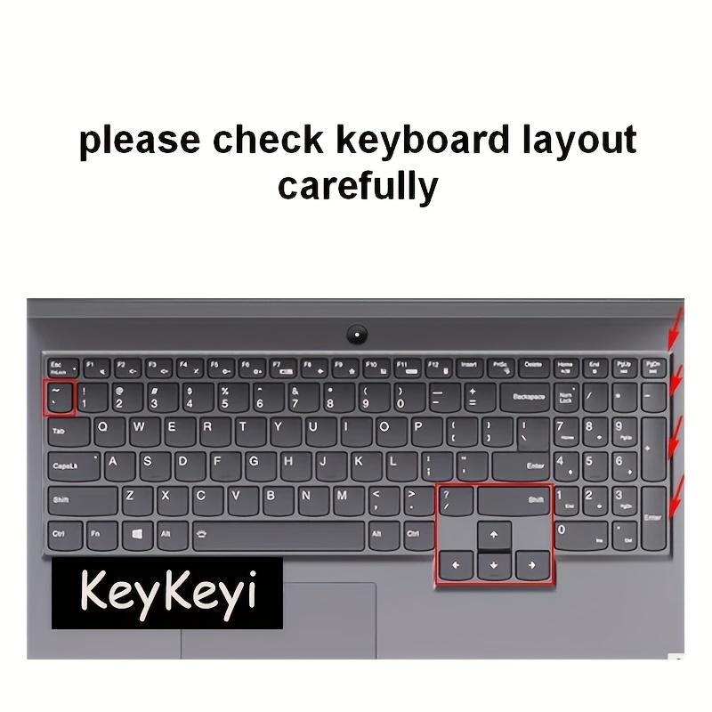 Силиконовая накладка на клавиатуру 15,6-дюймового ноутбука, защитный чехол для клавиатуры, ультратонкий, подходит для Lenovo Legion R7000 R7000P Y7000 Y7000P R9000 Y9000P