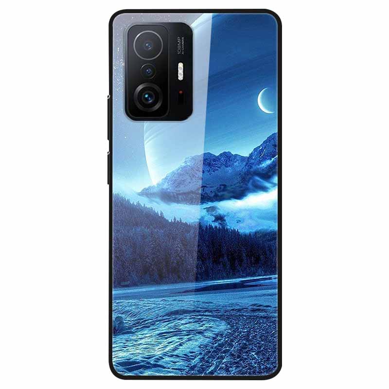 Роскошный чехол для Xiaomi Mi 11T Pro Чехол Закаленное Стекло Чехол для Xiaomi 11T 11 T Pro Чехол для Телефона Xiaomi 11TPro Fundas 2021