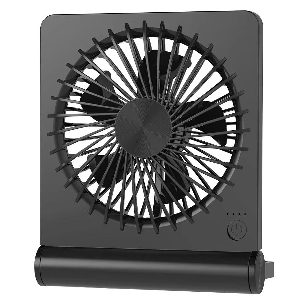 Folding Desk Fan Lightweight Ultra-thin Mini Fan Table Fan Small USB Fan Outdoor