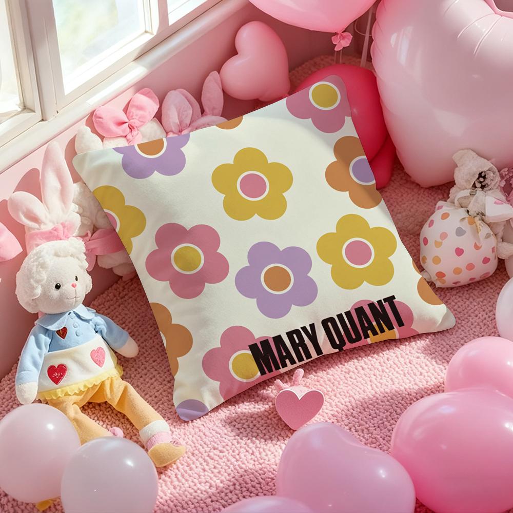M-Mary-Q-Quant Модный чехол для подушки с принтом для гостиной, дивана и декора спальни
