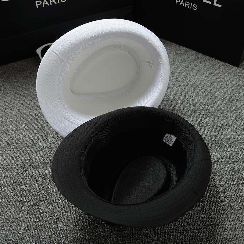 Plain Cloth British Style Male And Female Neutral Solid Color Jazz Hat Couple Panama Hat Sun Hat Yiwu