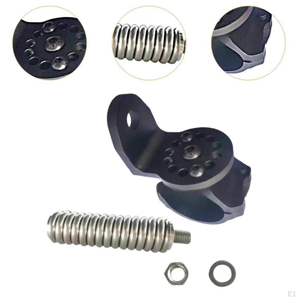 Монтажный кронштейн для флаговой антенны, штыри, простая установка, металлические флаги, прочные