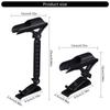 Fishing Pole Support Bucket Rod Holder Mount Bracket Portable Fishing Rod Stand Angle Adjustable Foldable Pole Holder