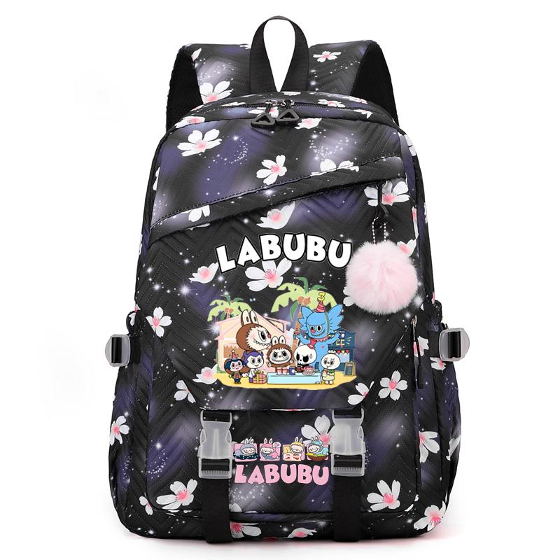 Cartoon Printed Backpack Student Kid Boy Girl Bookbag Teenger Large Capacity Waterproof Schoolbag Travel Bag Gift Mochila