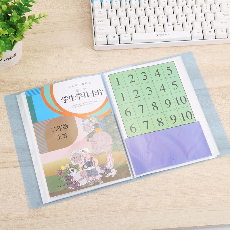 Прозрачная кольцевая папка-регистратор A5, многостраничная: 20/30/40/60 страниц