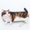 Supplies Student Gift Pencil Box Pencil Case Storage Organizer Pen Bag Simulation Cartoon Cat