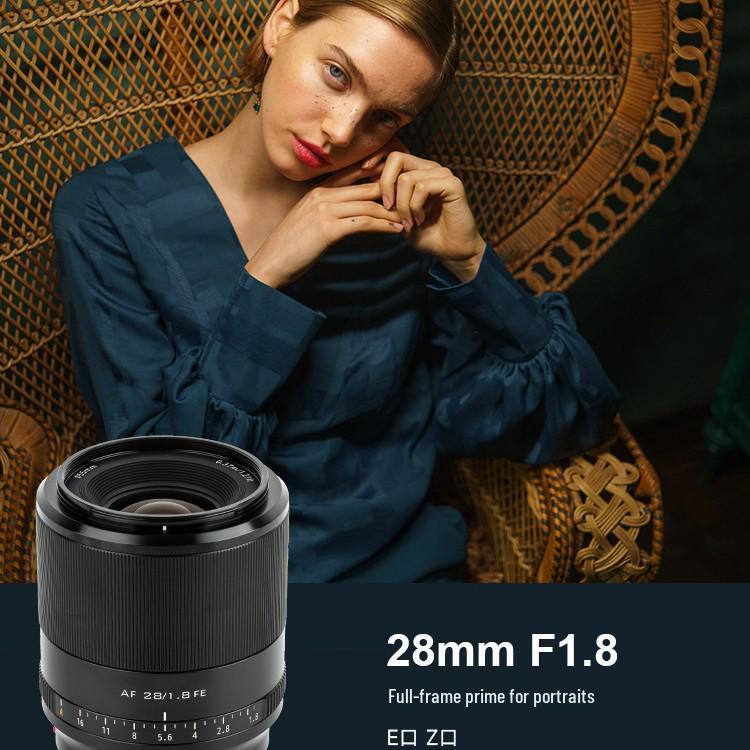VILTROX 28mm F1.8 FE/Z Mount Полнокадровый Автофокусный Фикс-Объектив для Беззеркальных Камер