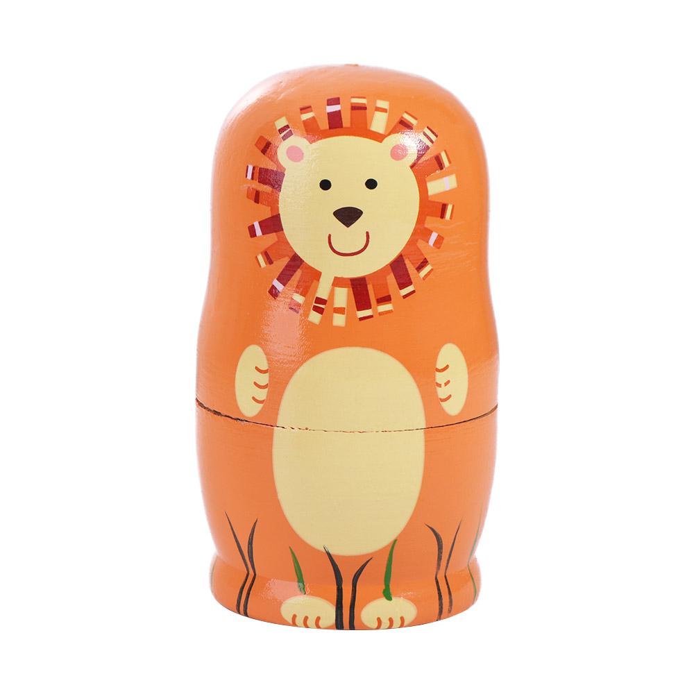 Wooden Matryoshka Doll Toys Handmade Stacking Dolls Home Decor Nesting Dolls  Chidrens Gift