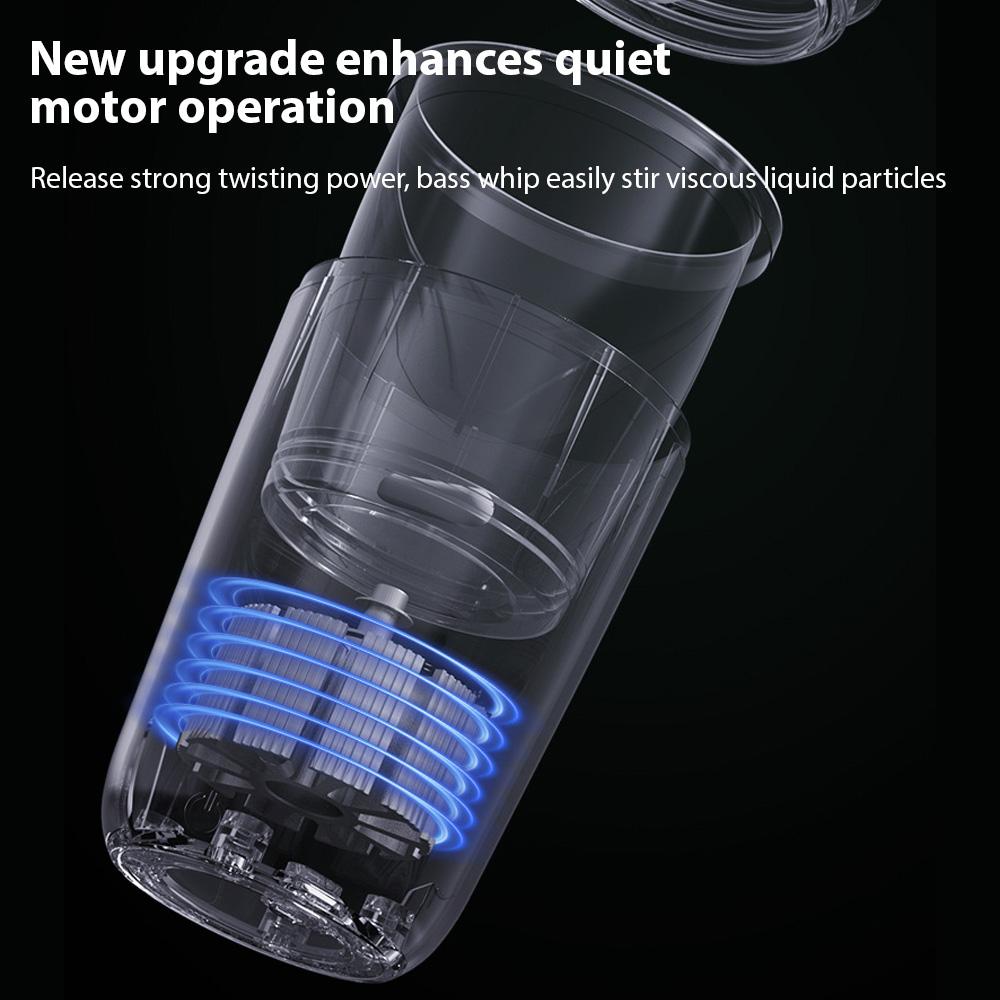 350ml Self Stirring Mug Rechargeable Non-axial Magnetic Coffee Mixing Cup with Lid 304 Stainless