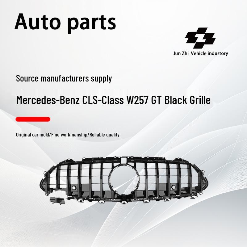 Black Grille Replacement for 2019-2025 Mercedes-Benz CLS-Class W257 GT.