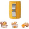 Egg Shell Opener, Egg Cracker For Raw Eggs, Hard Boiled Egg Peeler Egg Cube Egg Separator Handheld Tool, Stainless Steel Eggshell Breaker