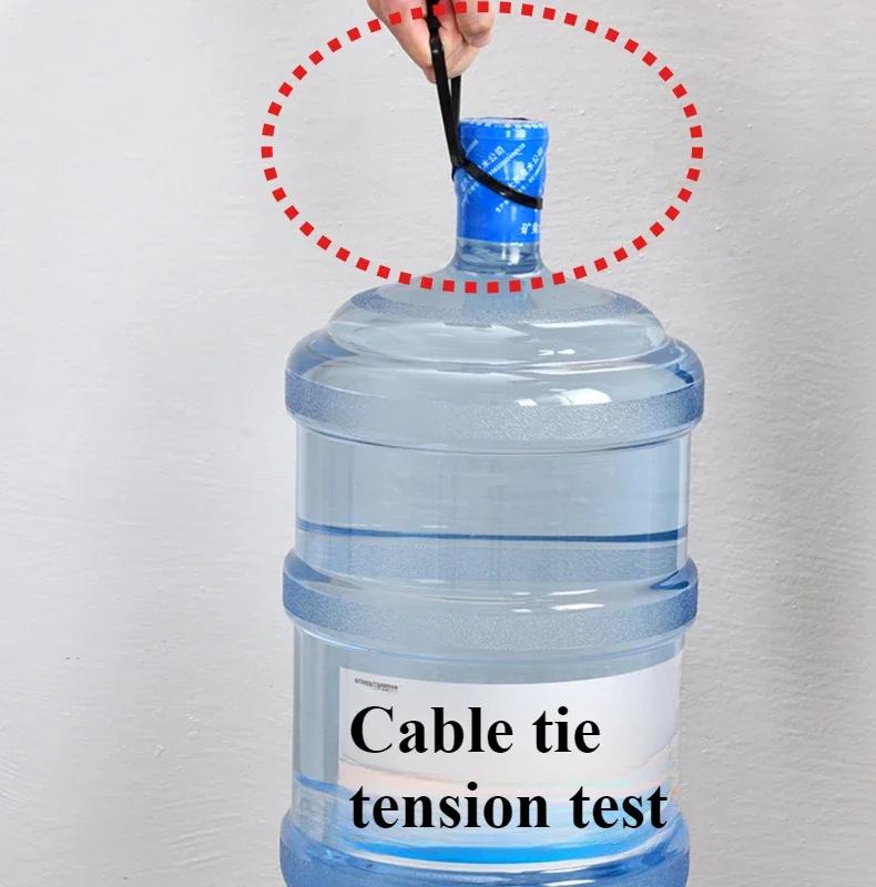 Car Nylon Tie Wrap Cable Fixed Fastener Clips Strap Self-Locking Nylon Cable Ties Car Hose Fastening Zip Interior Accessorie