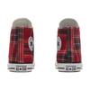 Converse Кроссовки унисекс Chuck Taylor All Star Hi Tartan Red Green Split 169259C