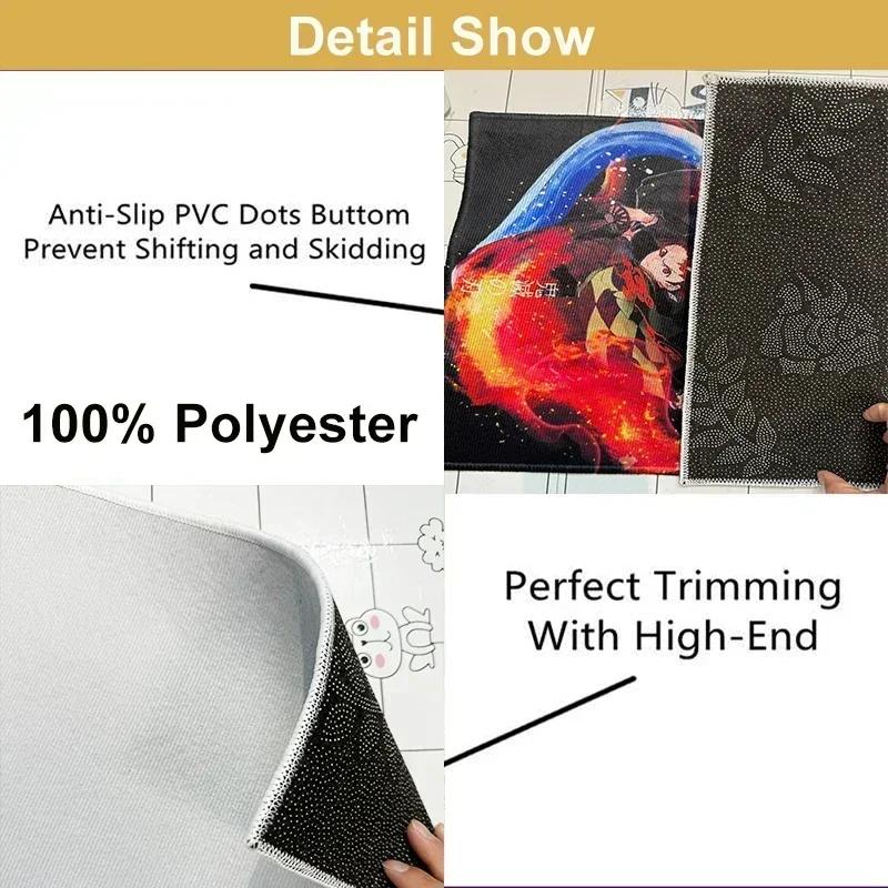 Stylish Stone Wall Texture Welcome Mat Non-Slip Machine Washable Carpet for Living Room Bedroom Kitchen and Laundry Rug