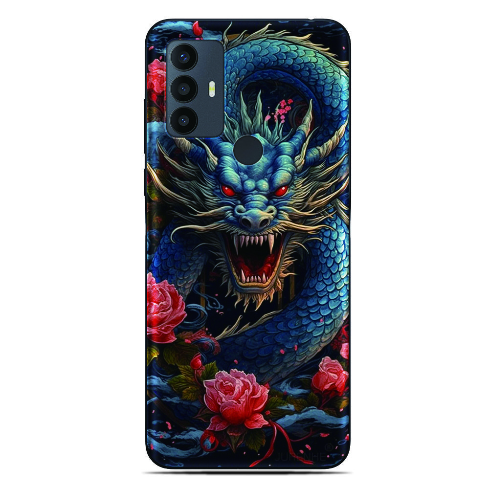 Защитный чехол-дракон для Cubot A40 X100 A20 A10 Max 5 3 P80 P50 X70 X50 Note 60 50 21 Nothing CMF Phone 2 Pro 2a 3a Lite