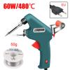 Welding Machine 60W Repair Tools Hand-held Electric EU 220V Automatic Tin Feeding Soldering Iron Gun
