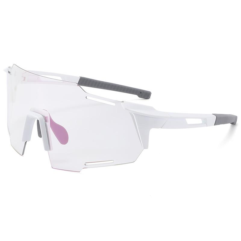 New outdoor sports cycling glasses hiking mountaineering sunglasses fishing shooting fish color-changing glasses men's and women's sunglasses
