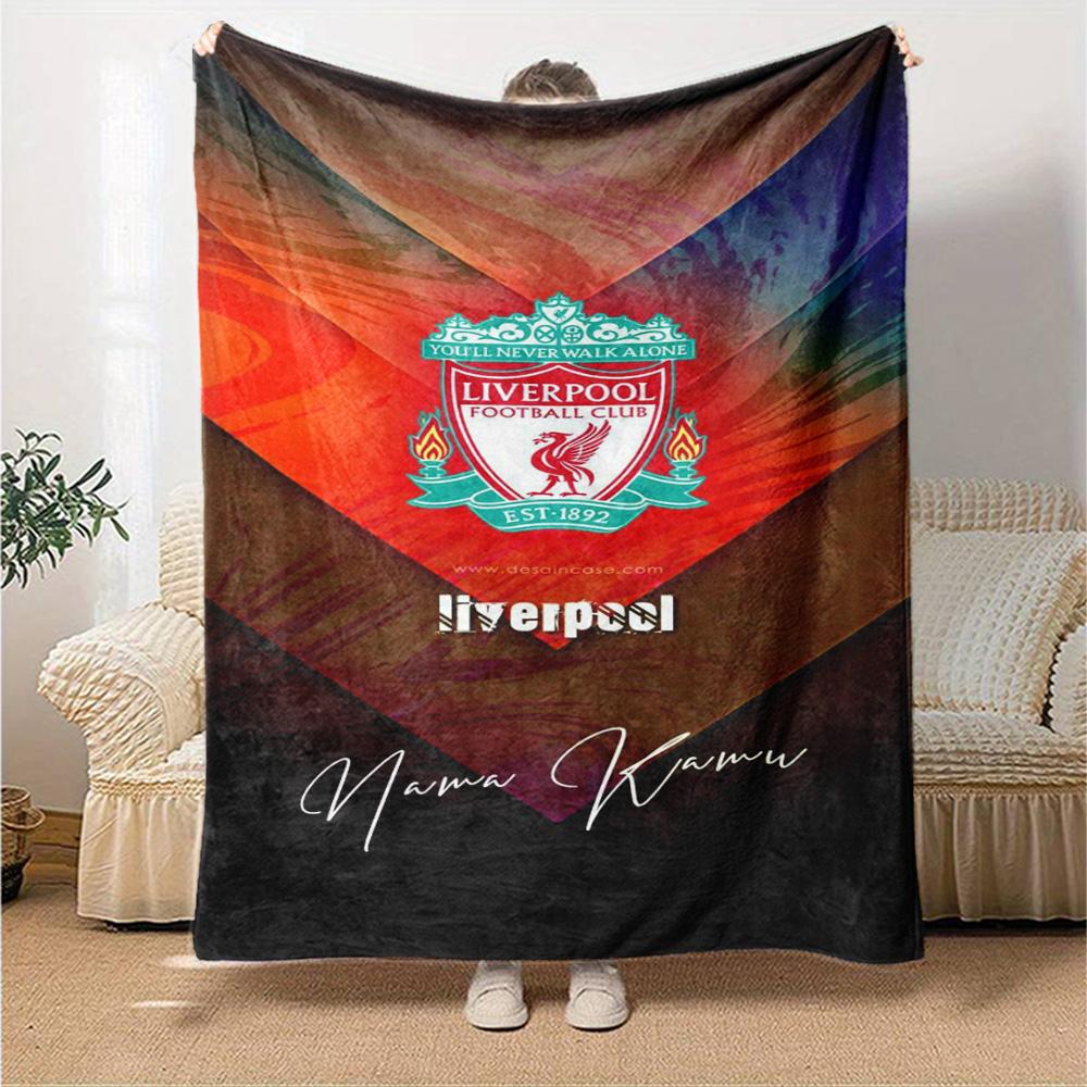 Liverpool Blanket Soft Warm Cozy Perfect for Office Couch Chair for All Seasons Digital Print Ideal Gift for Friends Family Couples Picnic