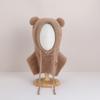 Plush Pullover Cap Shawl Kids Balaclava Hats Cute Children's Knitted Cap  Children's