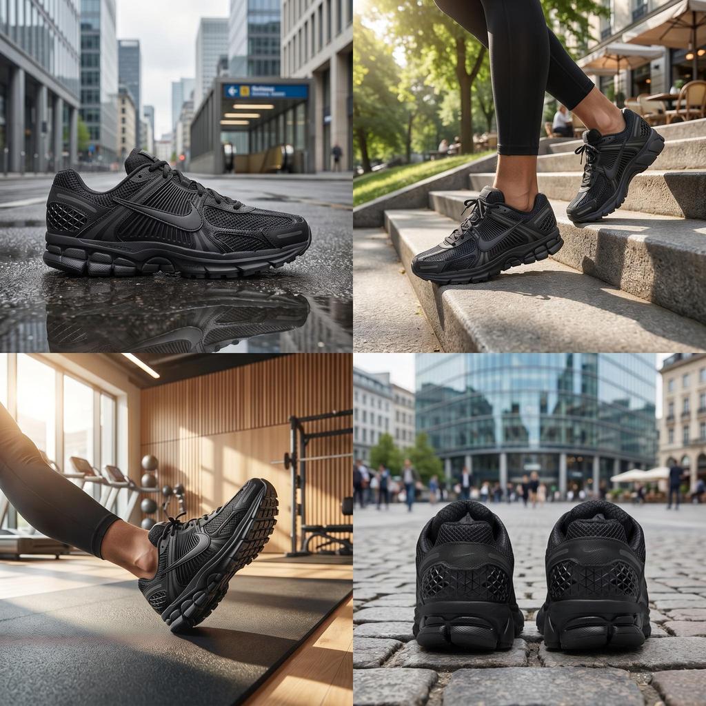Nike Air Vomero 5 'Triple Black' Мужские BV1358-003