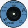 7-дюймовая пластинка BLONDIE  Tide Is High CHS2465 Chrysalis 1980 UK Rock Б/у