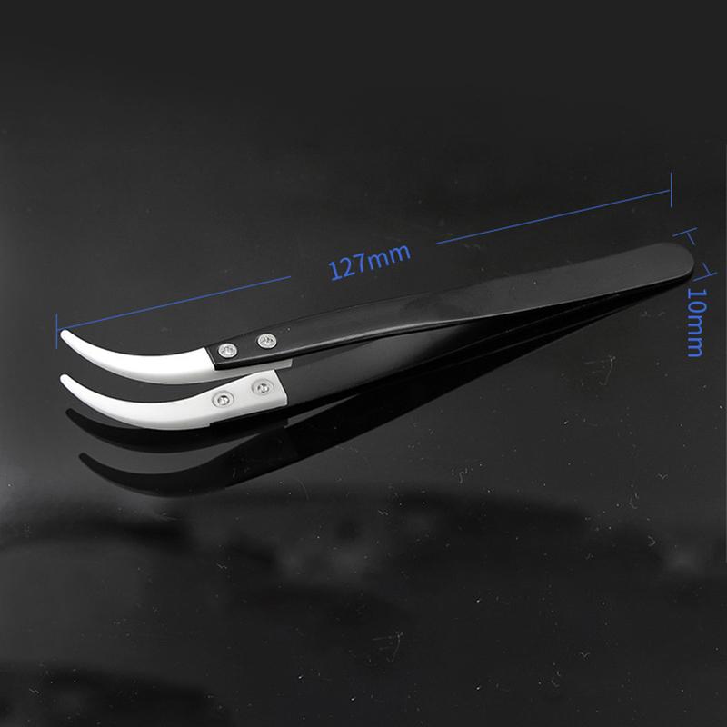 Антистатические керамические пинцеты из нержавеющей стали. Прецизионные пинцеты для обслуживания.