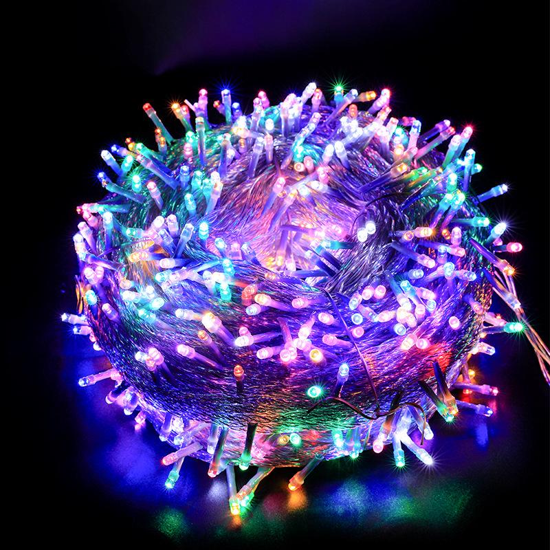 Outdoor LED Twinkling String Lights for Garden, Festival, Christmas, Wedding, Courtyard Decoration