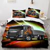 3D Truck Printed Duvet and Pillowcase 2 or 3 Luxury Bedding AU/EU/DE Full Size Soft and Quick Drying Home Decor Home Gift