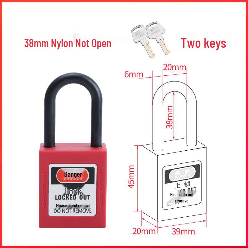 BDNLLOCK Industrial Safety Lockout Tagout Padlock