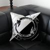 Logo CCanserbero Singer Star Cushion Cover Pillow Case Antidustmite Invisible zipper silky plush cushion