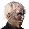 Хэллоуинская латексная маска зомби, страшный реквизит для квест-комнаты